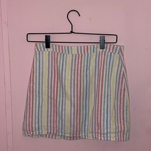 Forever 21 Size Medium Striped Skirt